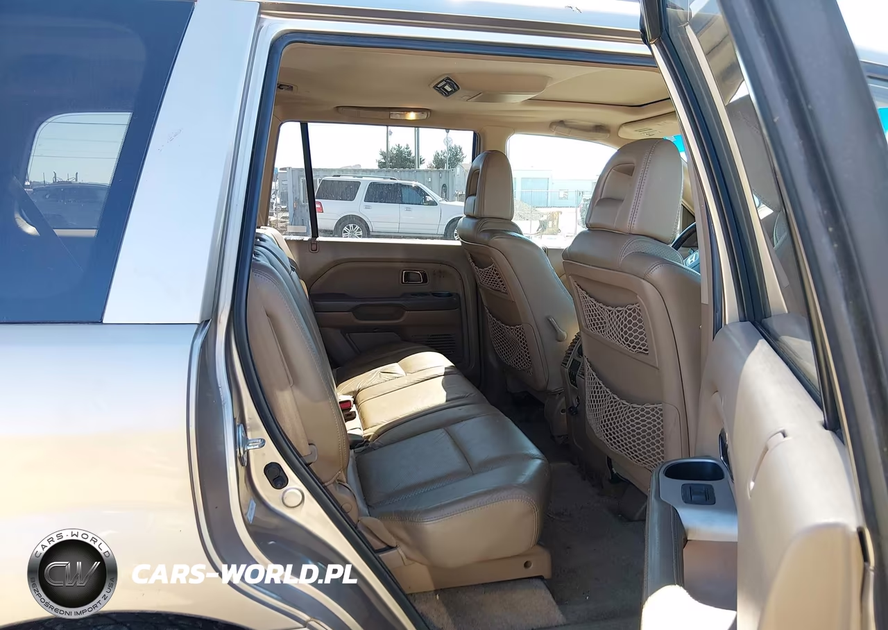 2005 Honda Pilot Ex-L VIN:5FNYF18695B038691 - 8