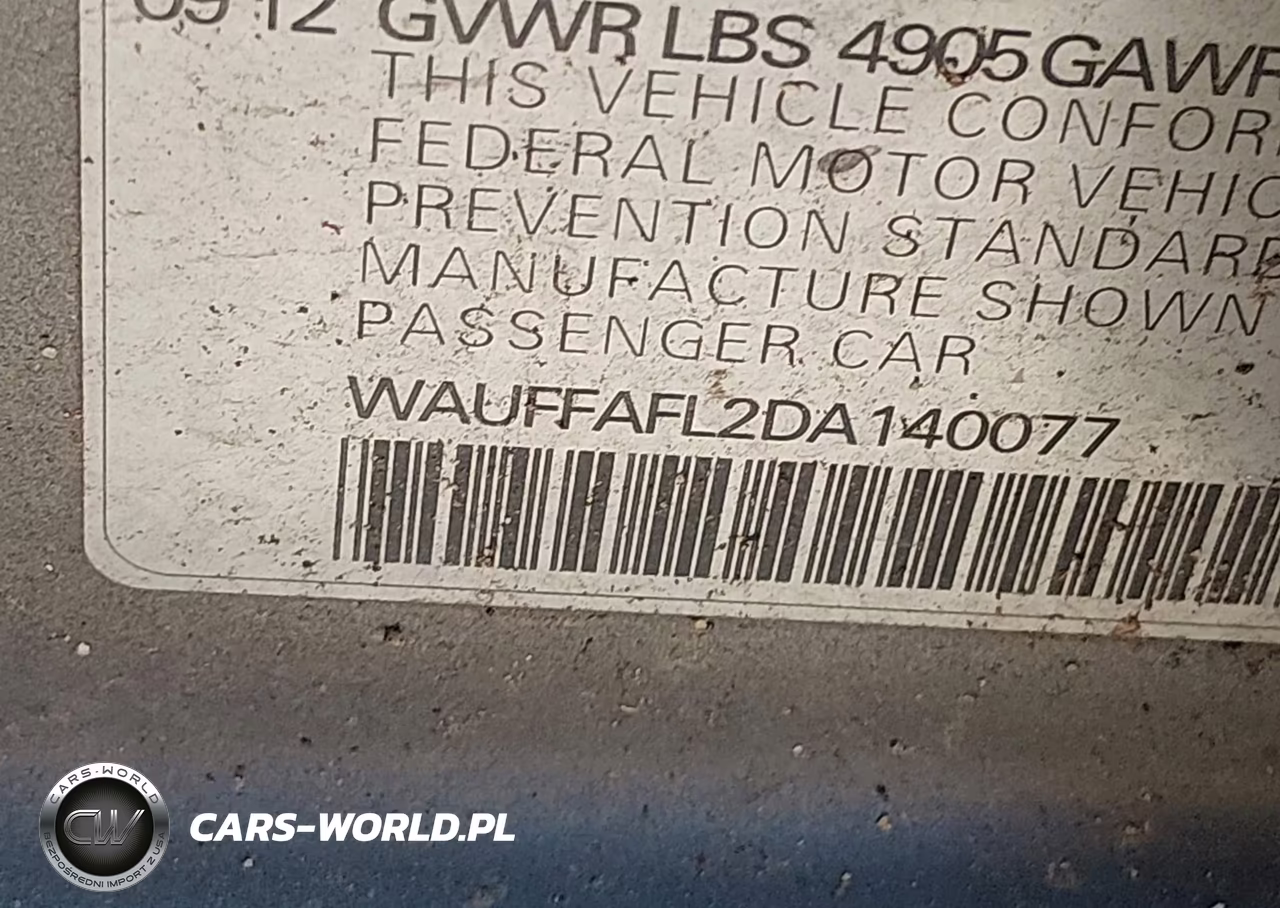 2013 Audi A4 2.0T Premium VIN:WAUFFAFL2DA140077 - 9