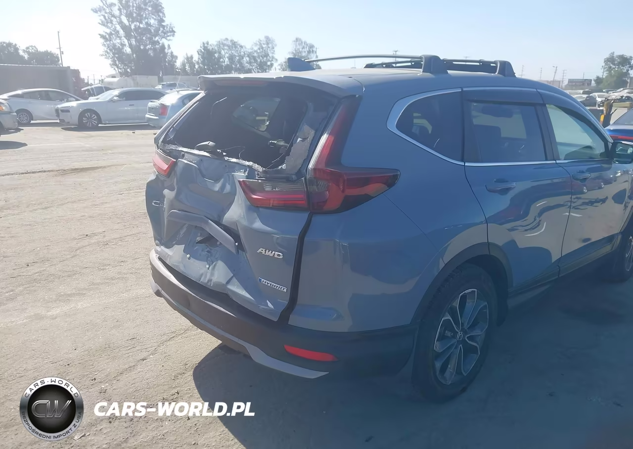 2022 Honda Cr-V Hybrid Ex-L VIN:5J6RT6H81NL026005 - 18