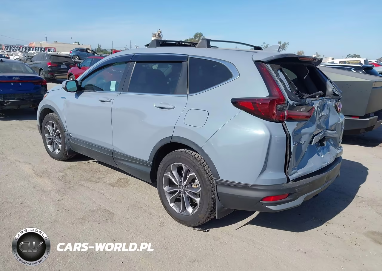 2022 Honda Cr-V Hybrid Ex-L VIN:5J6RT6H81NL026005 - 3
