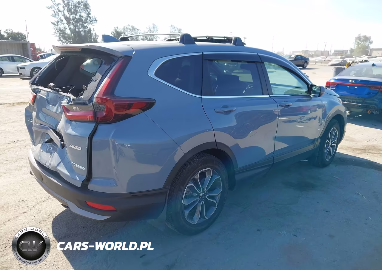 2022 Honda Cr-V Hybrid Ex-L VIN:5J6RT6H81NL026005 - 4