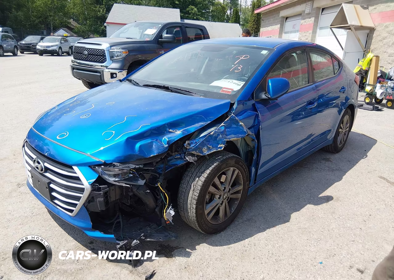 2018 Hyundai Elantra Sel VIN:5NPD84LFXJH289216 - 2