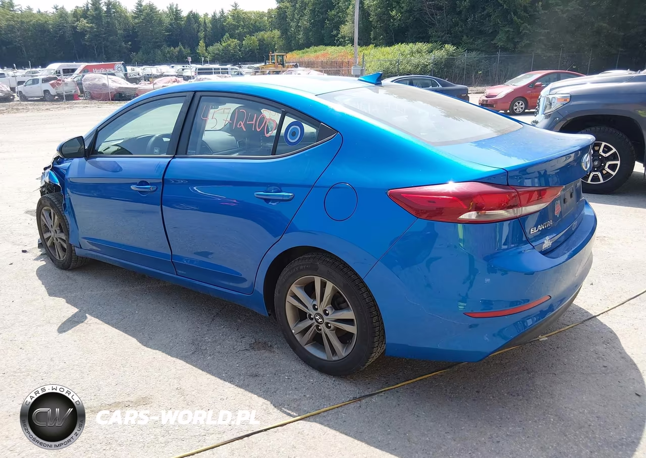2018 Hyundai Elantra Sel VIN:5NPD84LFXJH289216 - 3