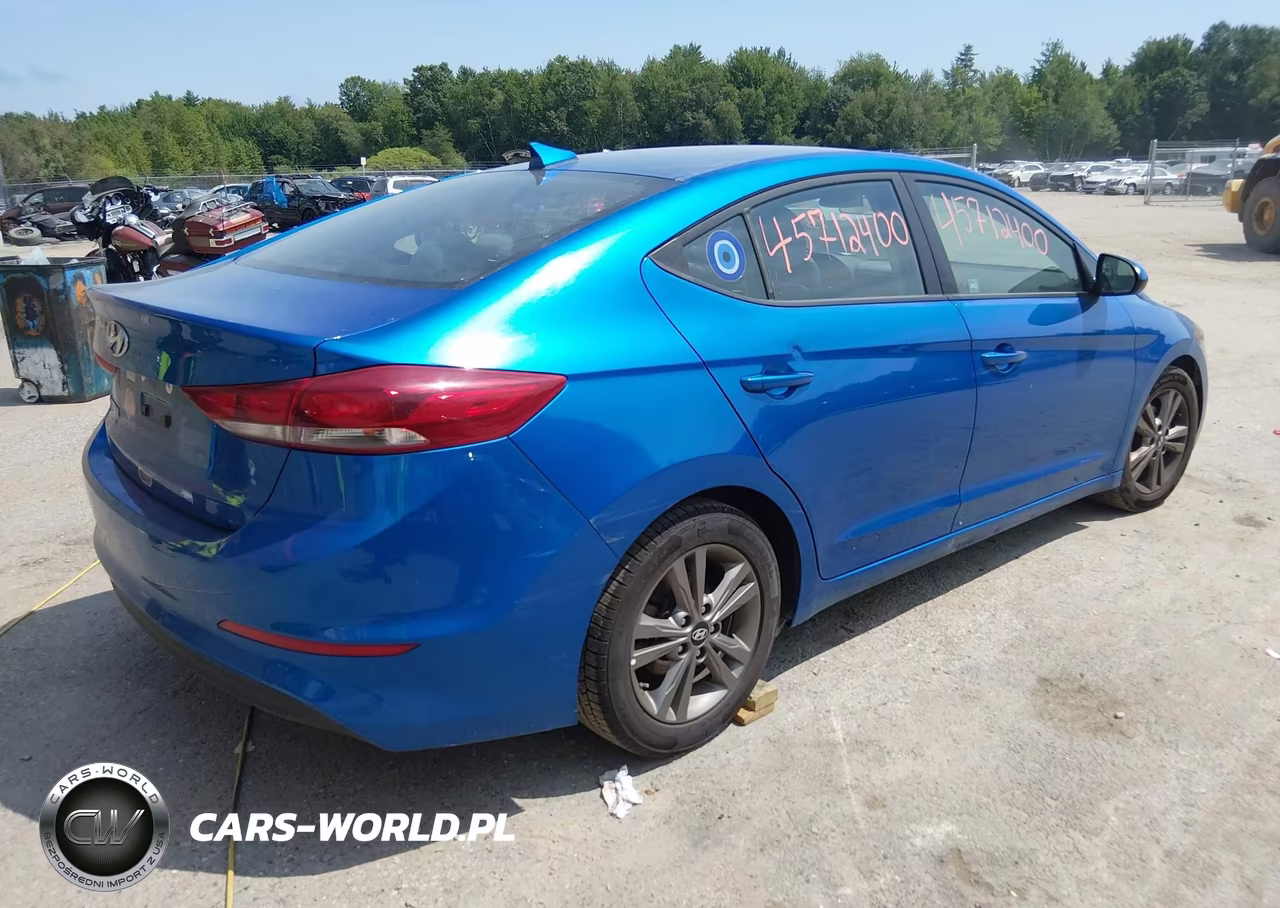 2018 Hyundai Elantra Sel VIN:5NPD84LFXJH289216 - 4