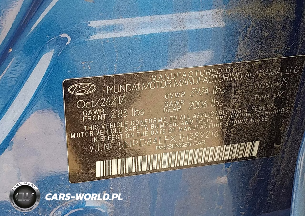 2018 Hyundai Elantra Sel VIN:5NPD84LFXJH289216 - 9