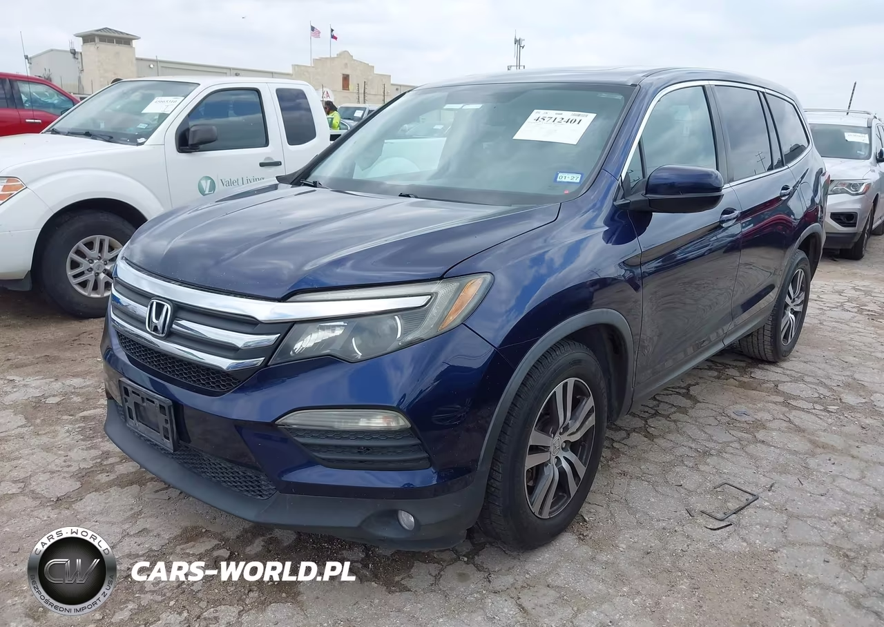 2016 Honda Pilot Ex-L VIN:5FNYF5H83GB052579 - 2
