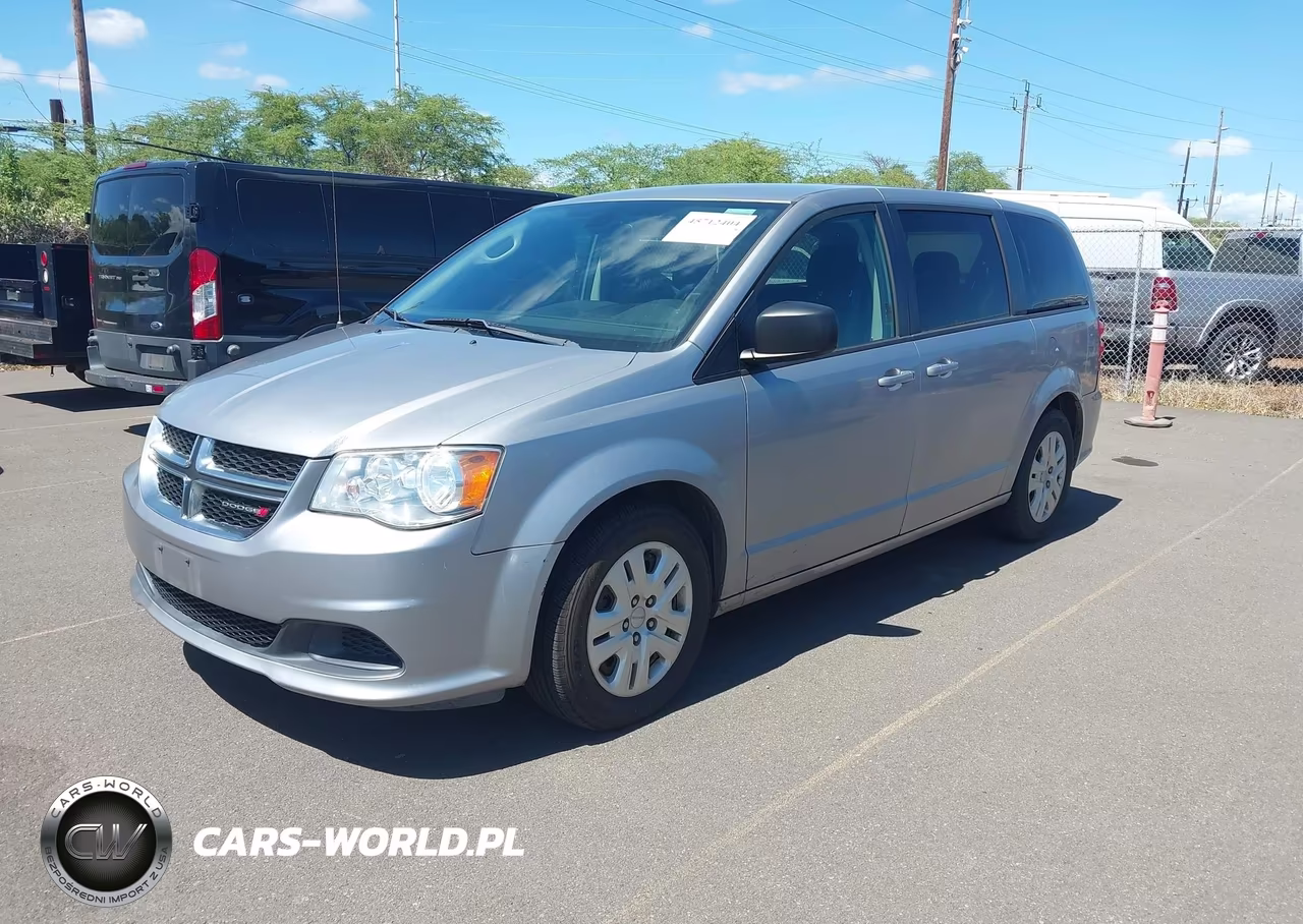 2018 Dodge Grand Caravan Se VIN:2C4RDGBG5JR313079 - 2