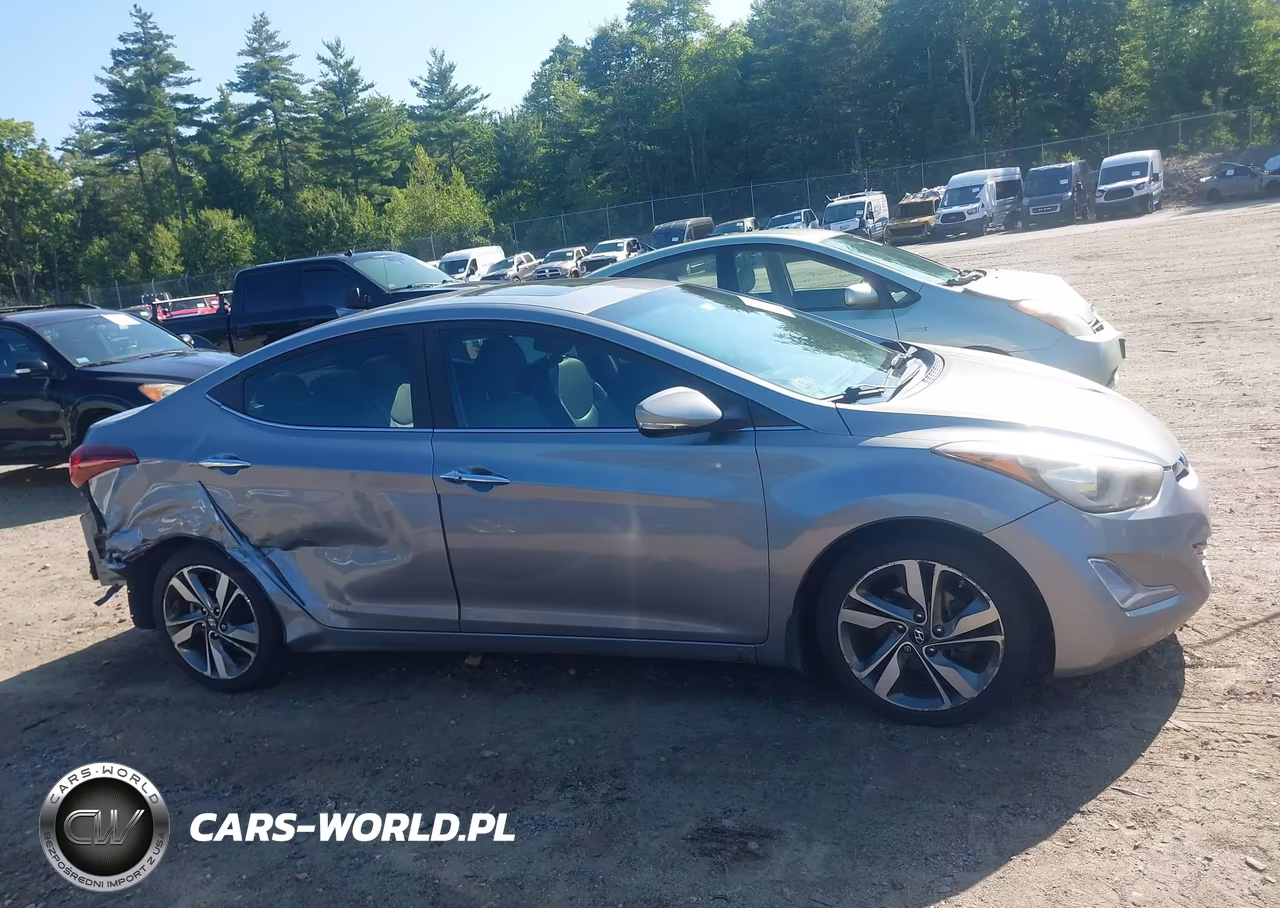 2014 Hyundai Elantra Limited VIN:KMHDH4AE6EU105889 - 14