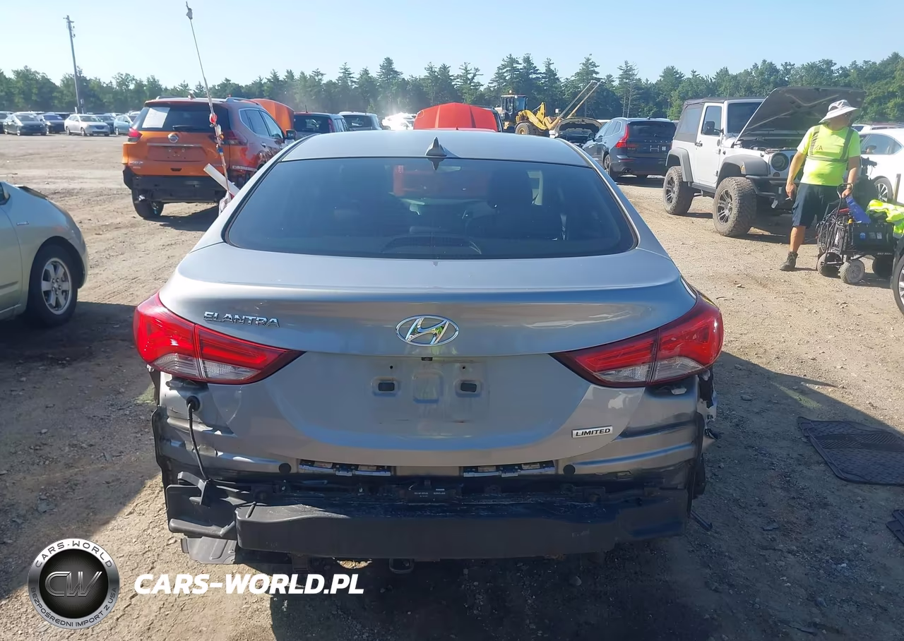 2014 Hyundai Elantra Limited VIN:KMHDH4AE6EU105889 - 17