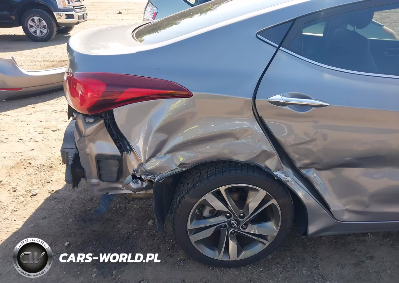 2014 Hyundai Elantra Limited VIN:KMHDH4AE6EU105889 - 6