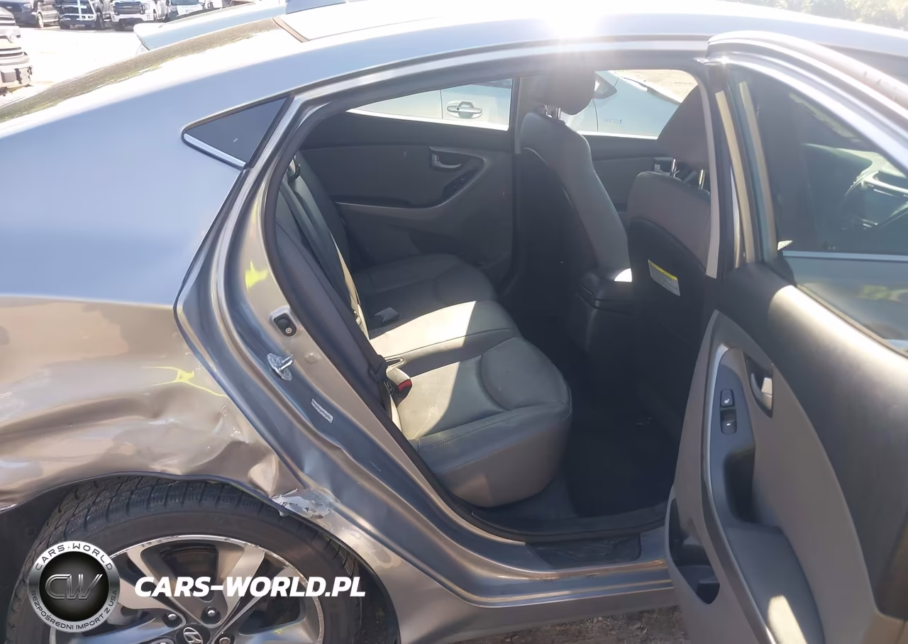 2014 Hyundai Elantra Limited VIN:KMHDH4AE6EU105889 - 8