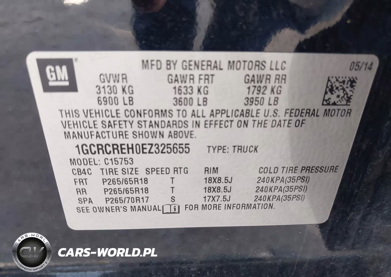 2014 Chevrolet Silverado 1500 Lt VIN:1GCRCREH0EZ325655 - 9