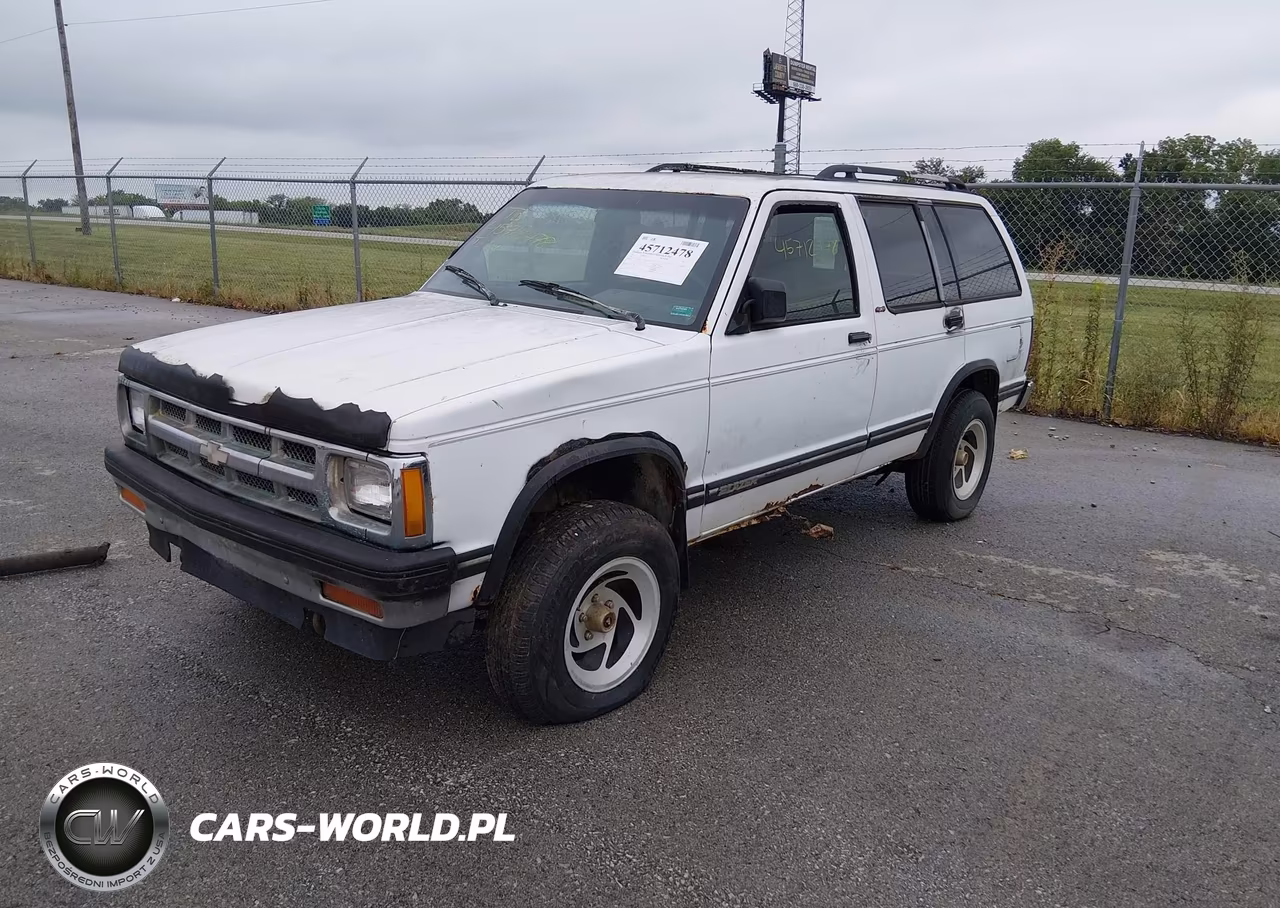 1993 Chevrolet Blazer S10 VIN:1GNDT13W2P2132729 - 2