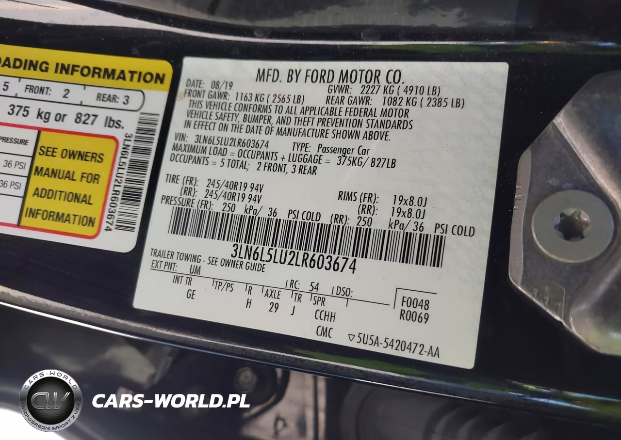 2020 Lincoln Mkz Hybrid Reserve VIN:3LN6L5LU2LR603674 - 9