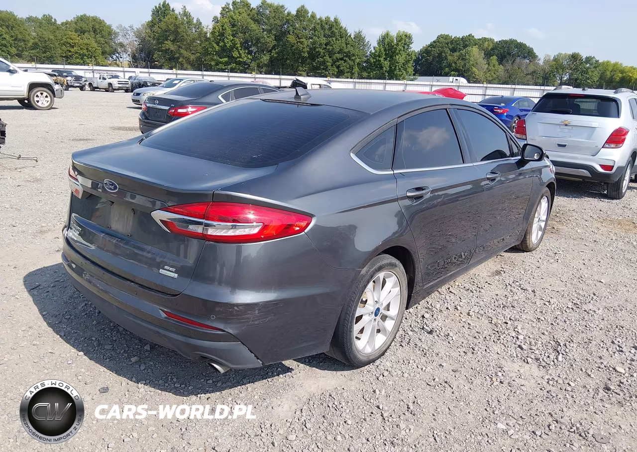 2020 Ford Fusion Se VIN:3FA6P0HD3LR239033 - 4