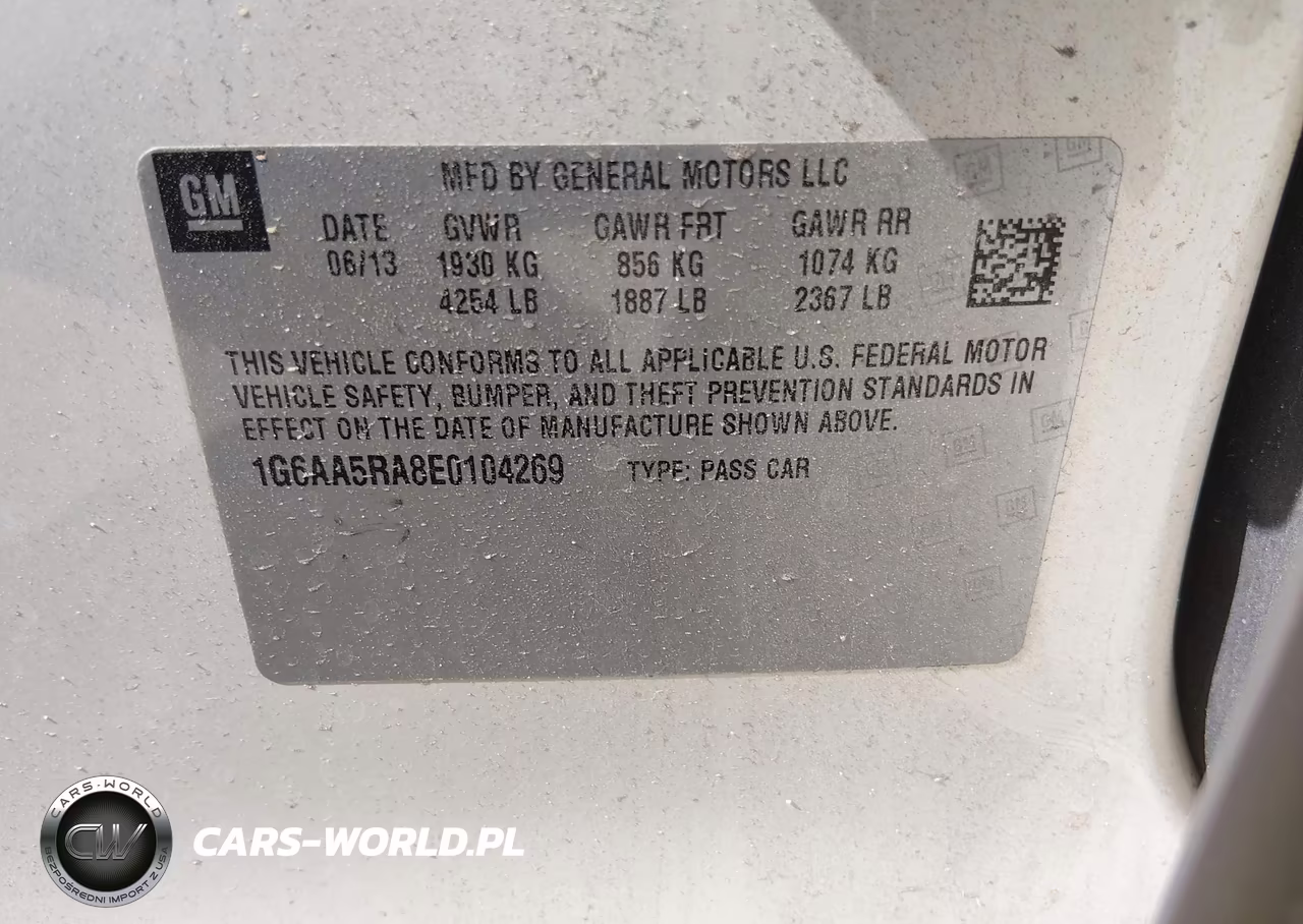 2014 Cadillac Ats Standard VIN:1G6AA5RA8E0104269 - 9