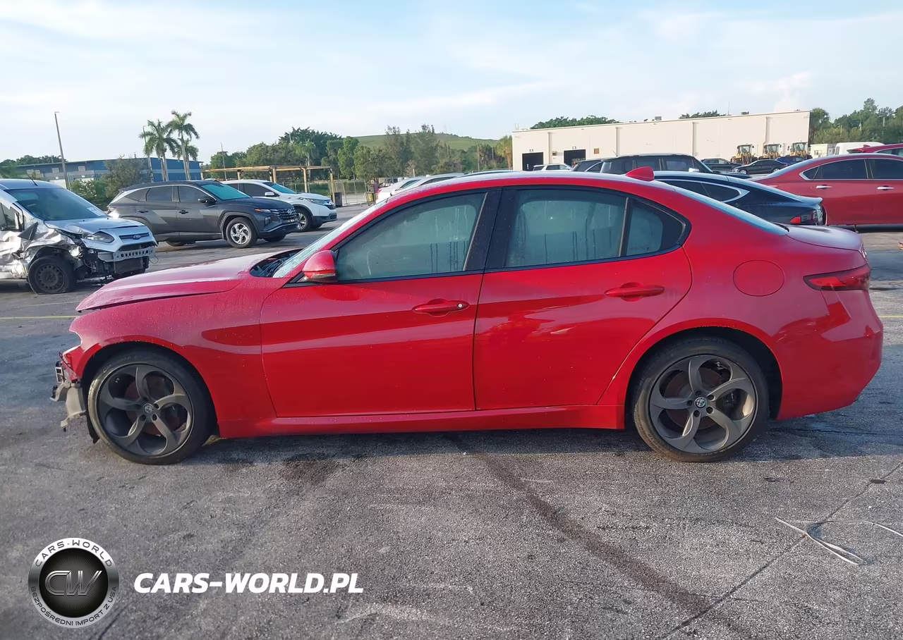 2017 Alfa Romeo Giulia Awd VIN:ZARFAEDN9H7543513 - 14