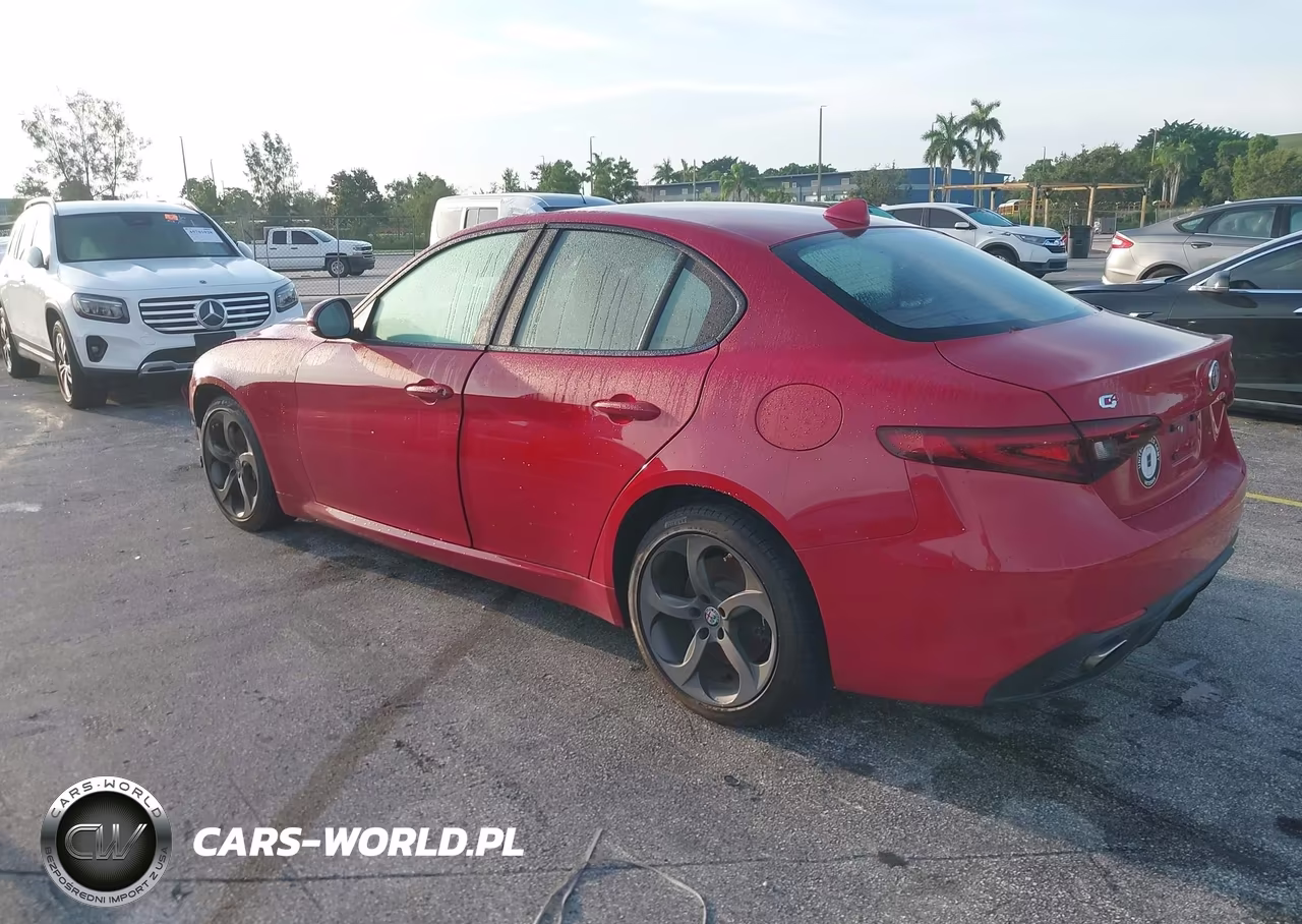 2017 Alfa Romeo Giulia Awd VIN:ZARFAEDN9H7543513 - 3
