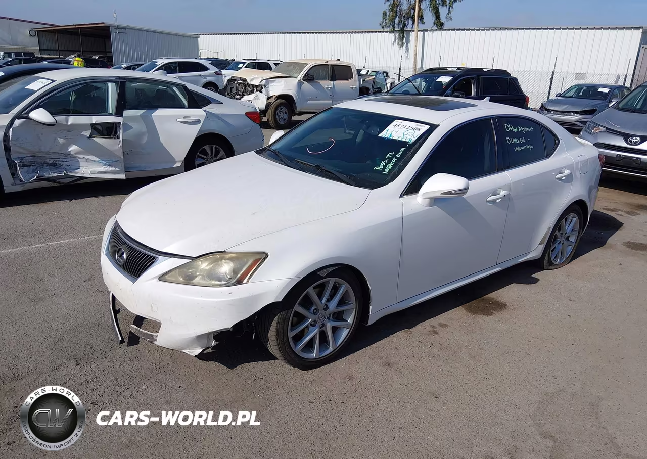 2013 Lexus Is 250 VIN:JTHBF5C21D5187256 - 2