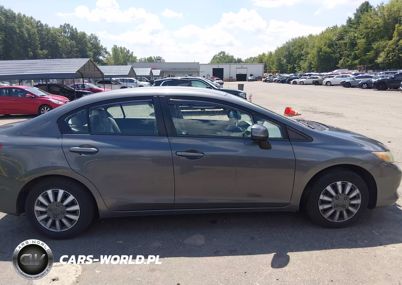 2012 Honda Civic Lx VIN:2HGFB2F57CH332148 - 13