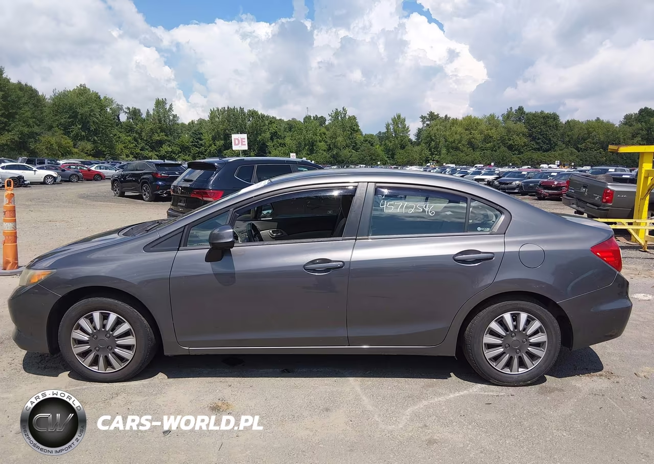 2012 Honda Civic Lx VIN:2HGFB2F57CH332148 - 14