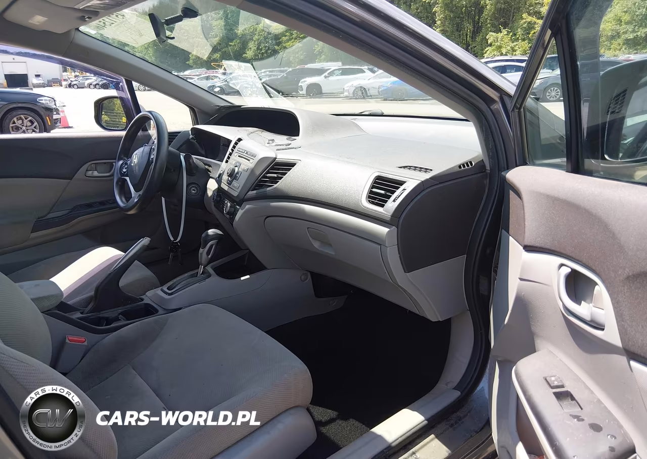 2012 Honda Civic Lx VIN:2HGFB2F57CH332148 - 5