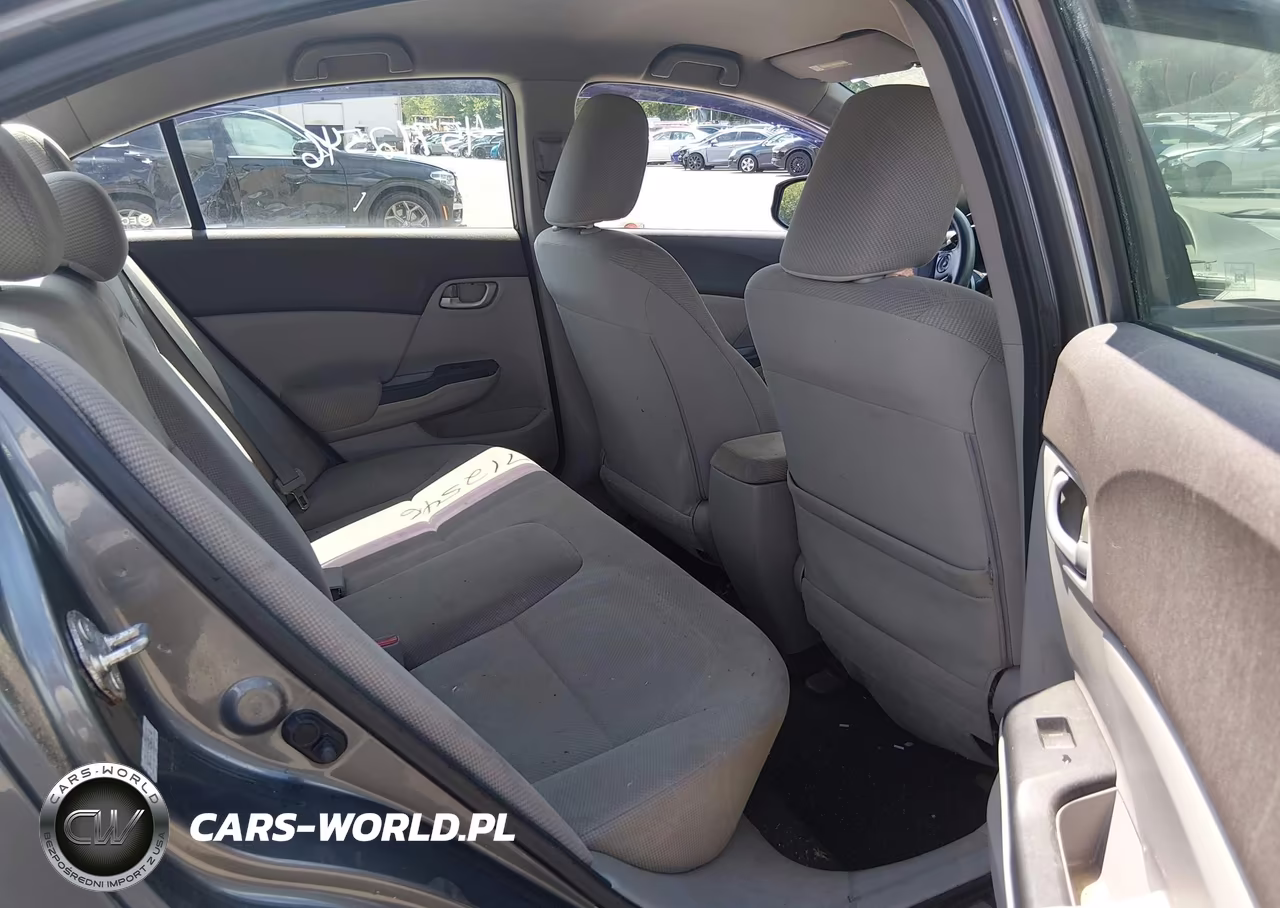 2012 Honda Civic Lx VIN:2HGFB2F57CH332148 - 8