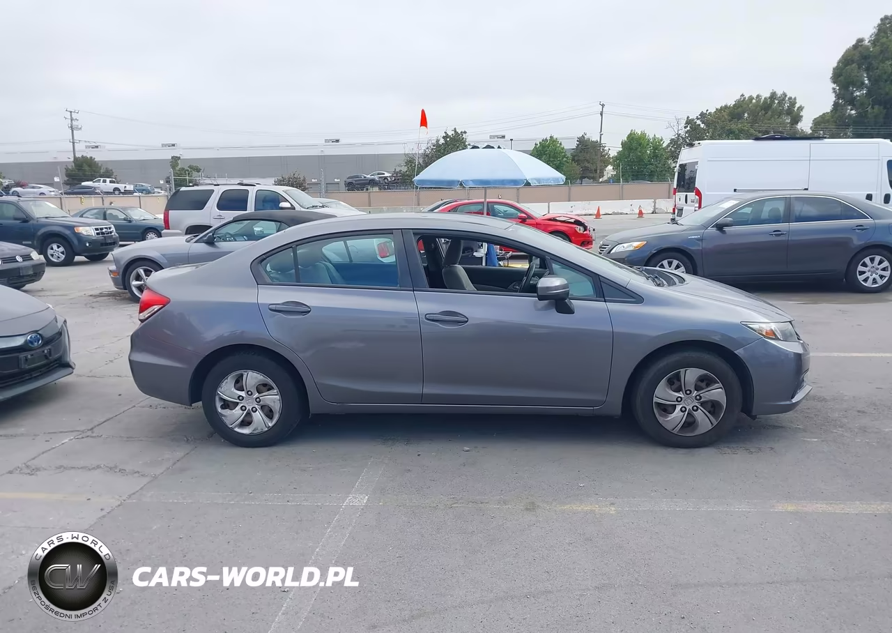 2015 Honda Civic Lx VIN:19XFB2F54FE079806 - 13