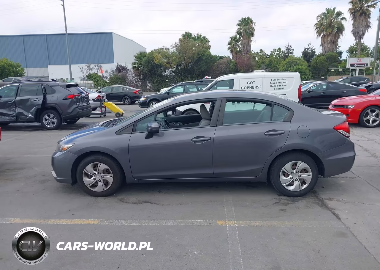 2015 Honda Civic Lx VIN:19XFB2F54FE079806 - 14