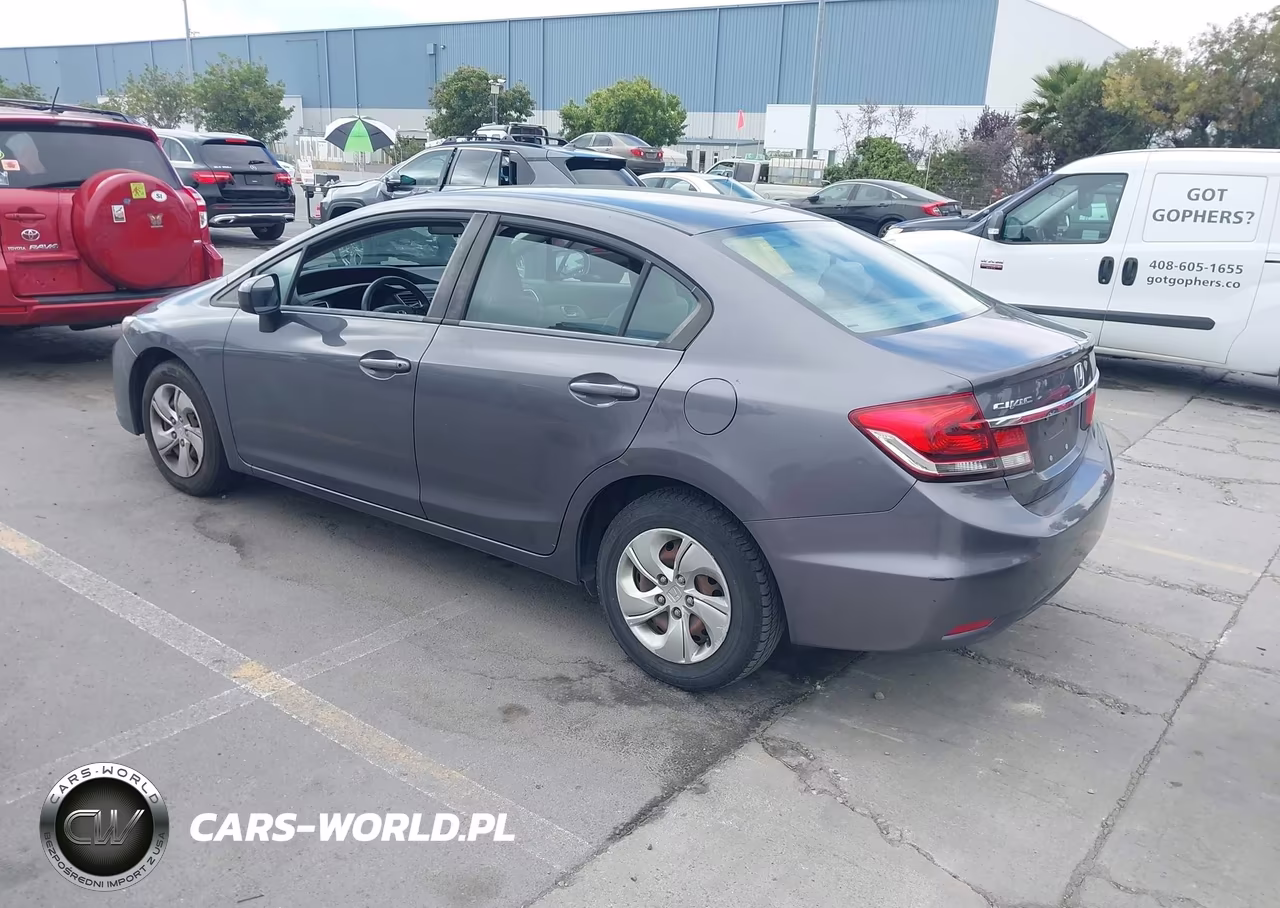 2015 Honda Civic Lx VIN:19XFB2F54FE079806 - 3