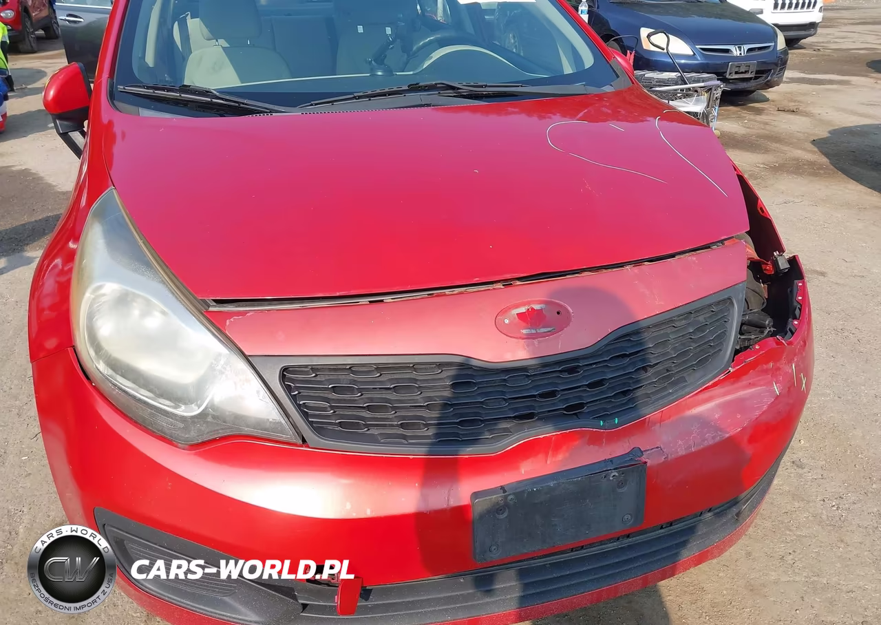 2013 Kia Rio Lx VIN:KNADM4A38D6277999 - 14