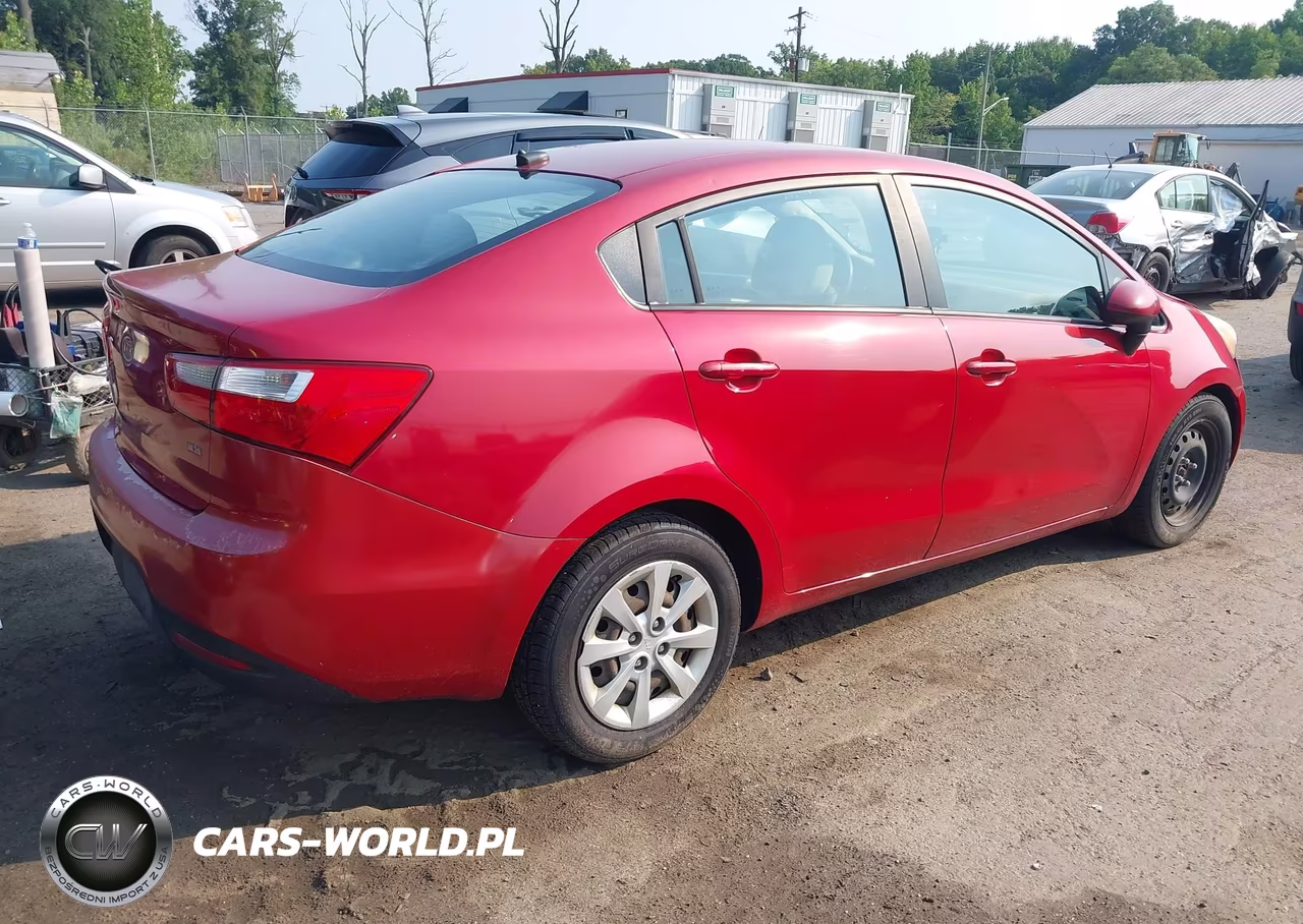 2013 Kia Rio Lx VIN:KNADM4A38D6277999 - 4