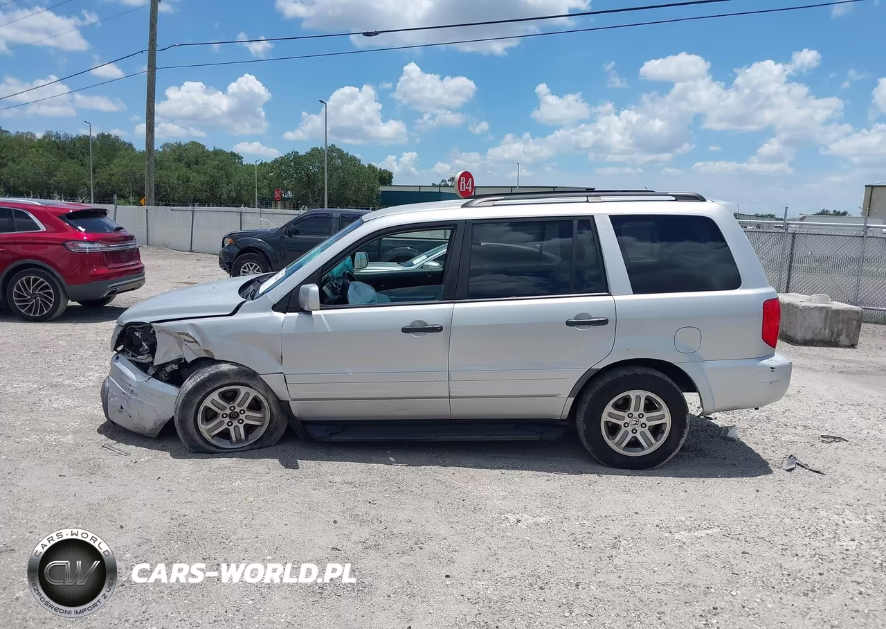 2003 Honda Pilot Ex-L VIN:2HKYF18553H515624 - 14