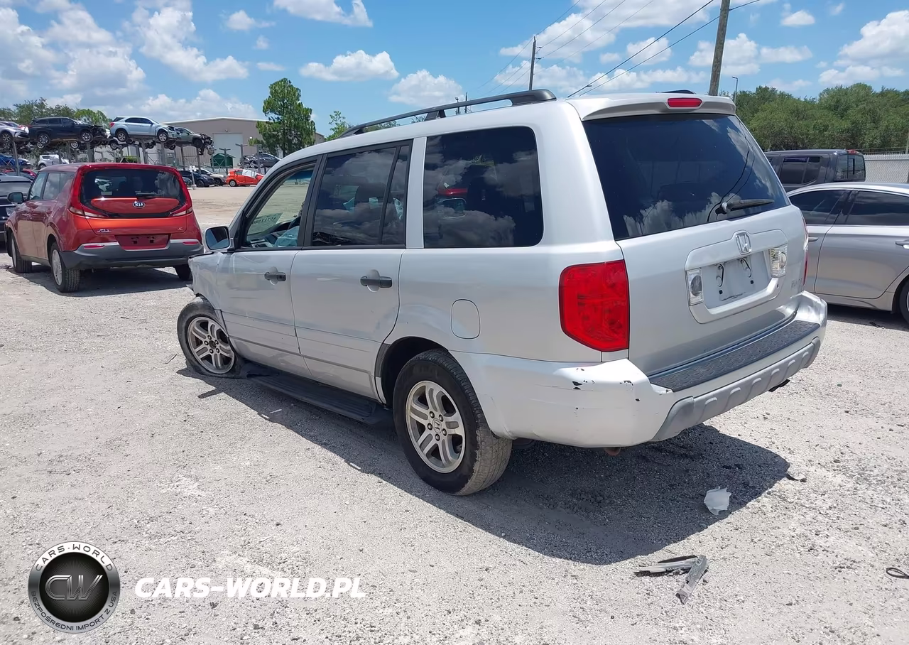 2003 Honda Pilot Ex-L VIN:2HKYF18553H515624 - 3