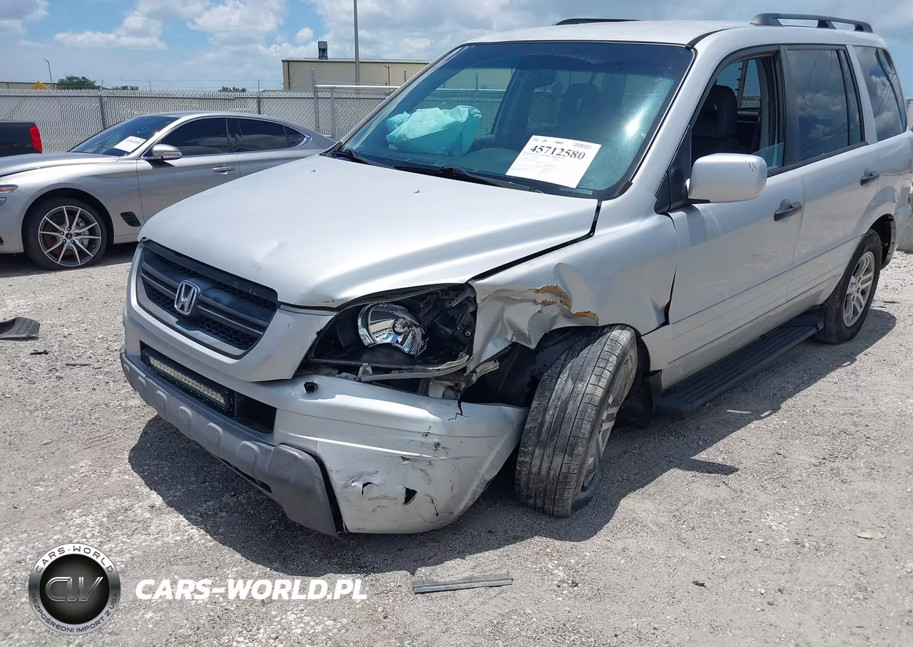 2003 Honda Pilot Ex-L VIN:2HKYF18553H515624 - 6