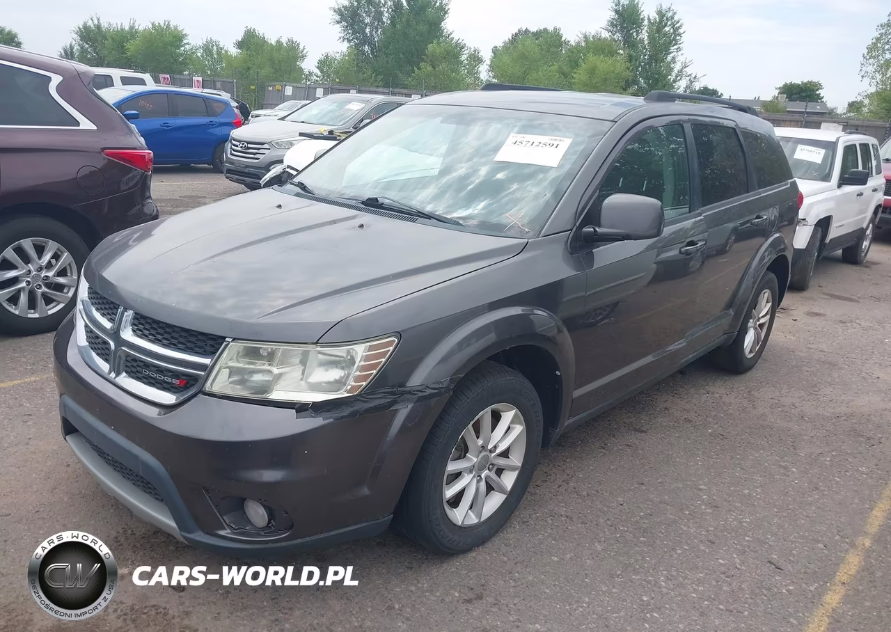 2016 Dodge Journey Sxt VIN:3C4PDCBG1GT153000 - 2