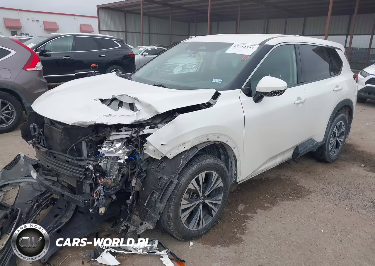 2021 Nissan Rogue Sv Fwd VIN:5N1AT3BA8MC824749 - 2
