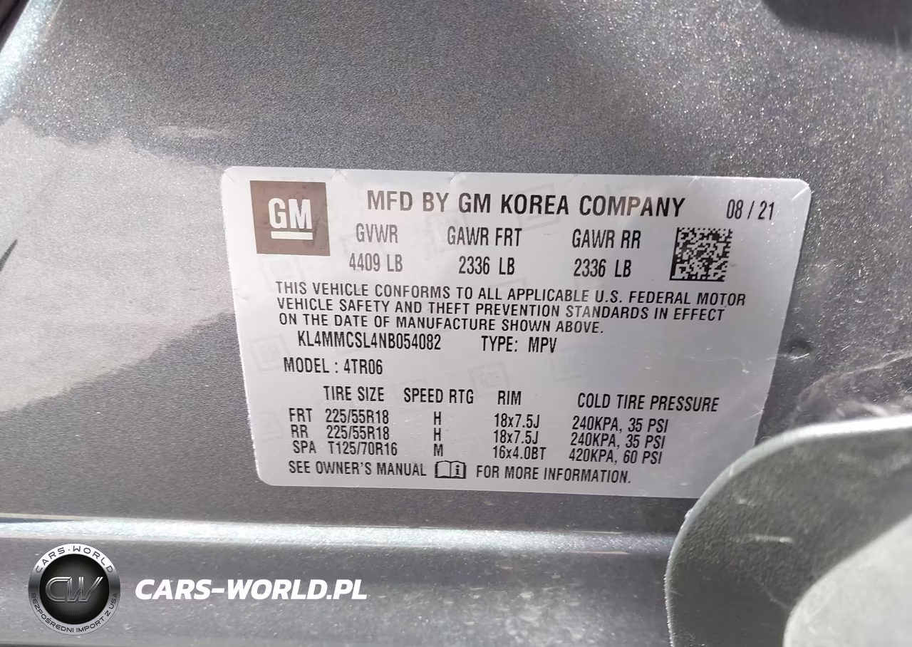 2022 Buick Encore Gx Awd Preferred VIN:KL4MMCSL4NB054082 - 9