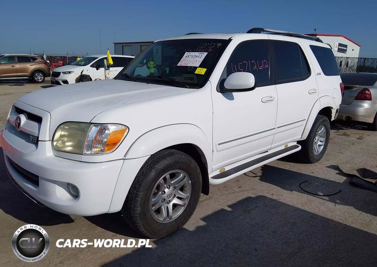 2007 Toyota Sequoia Sr5 VIN:5TDZT34A67S296054 - 2