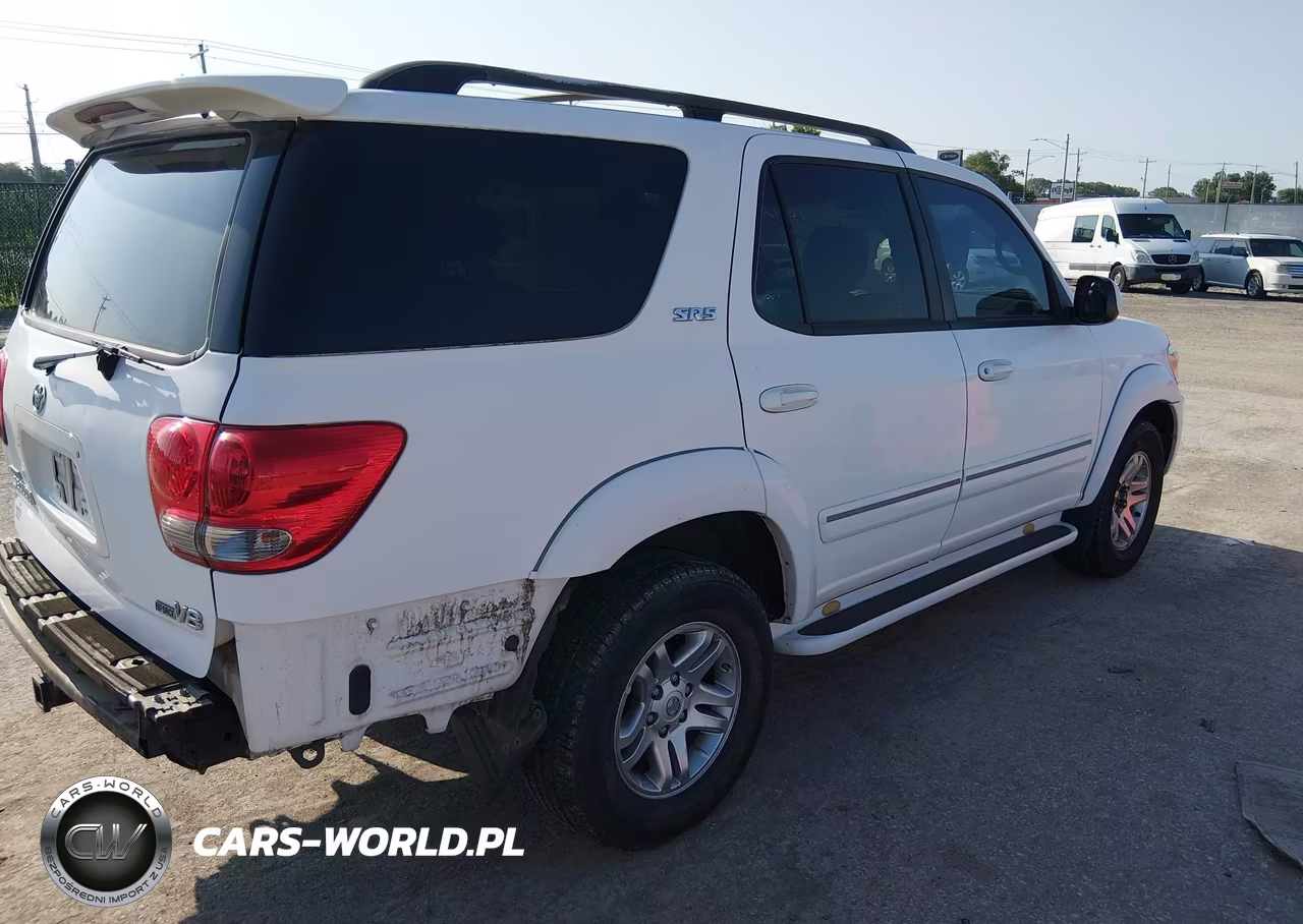 2007 Toyota Sequoia Sr5 VIN:5TDZT34A67S296054 - 4