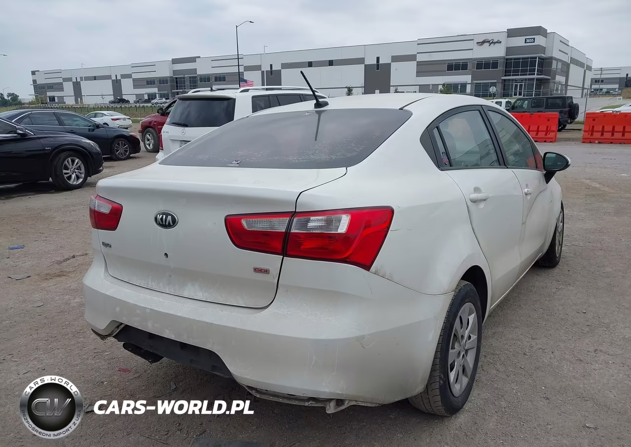 2016 Kia Rio Lx VIN:KNADM4A30G6634421 - 4
