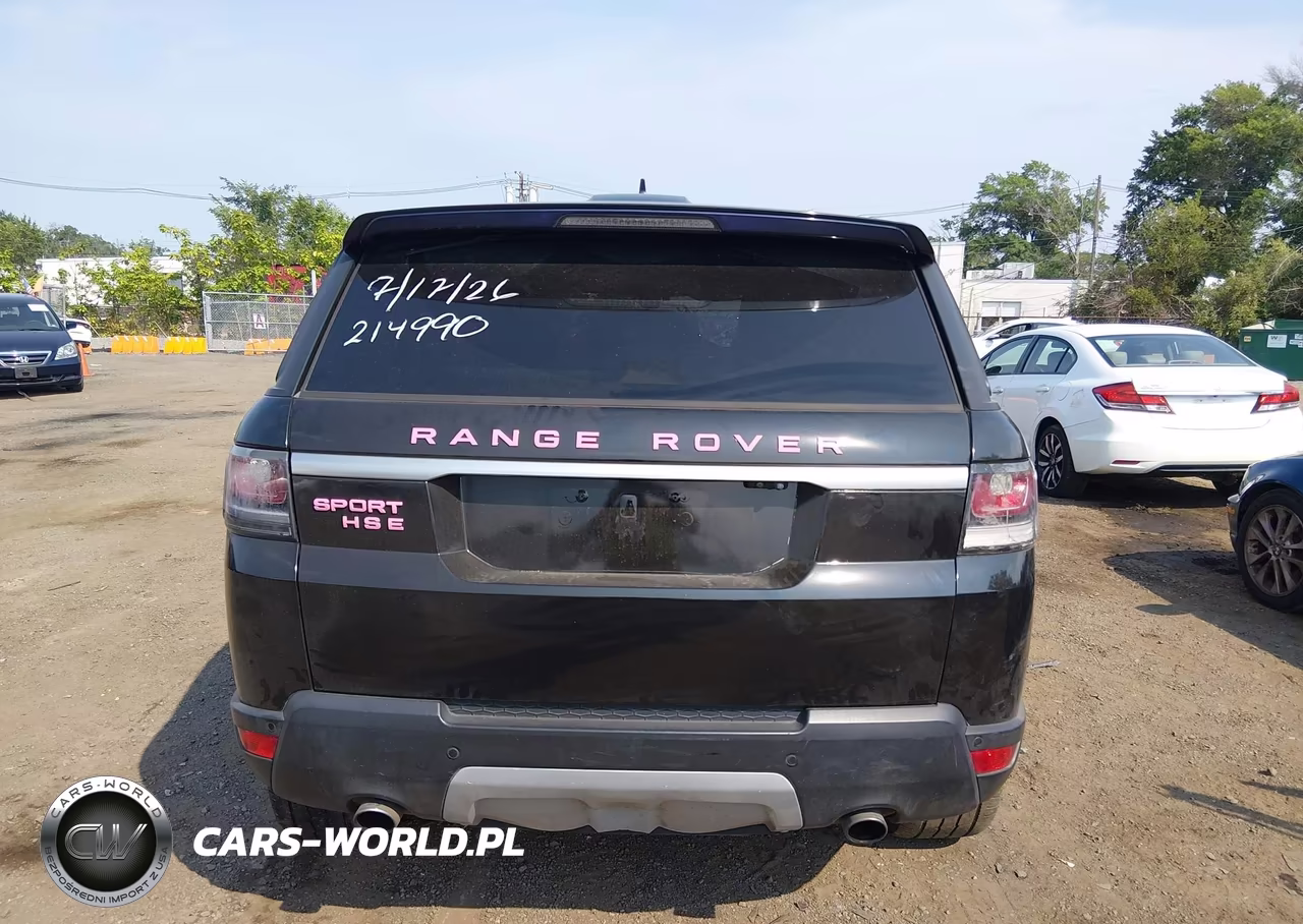 2016 Land Rover Range Rover Sport 3.0L V6 Supercharged Hse VIN:SALWR2VF9GA555891 - 15