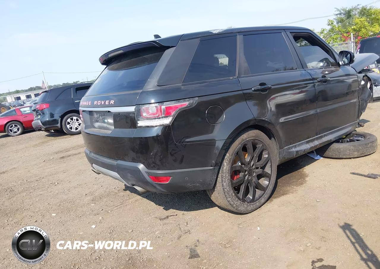 2016 Land Rover Range Rover Sport 3.0L V6 Supercharged Hse VIN:SALWR2VF9GA555891 - 4