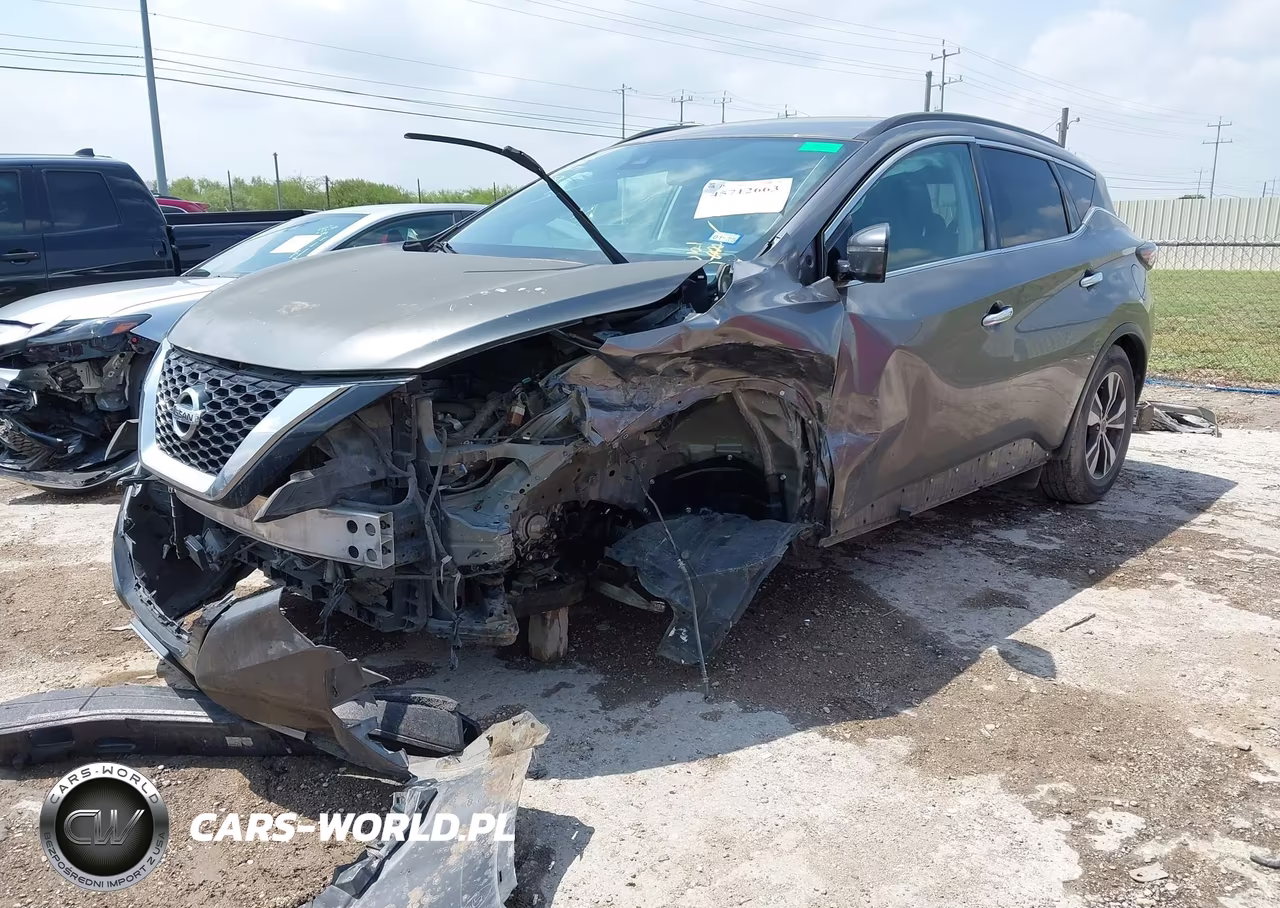 2021 Nissan Murano Sv Fwd VIN:5N1AZ2BJ0MC128671 - 2