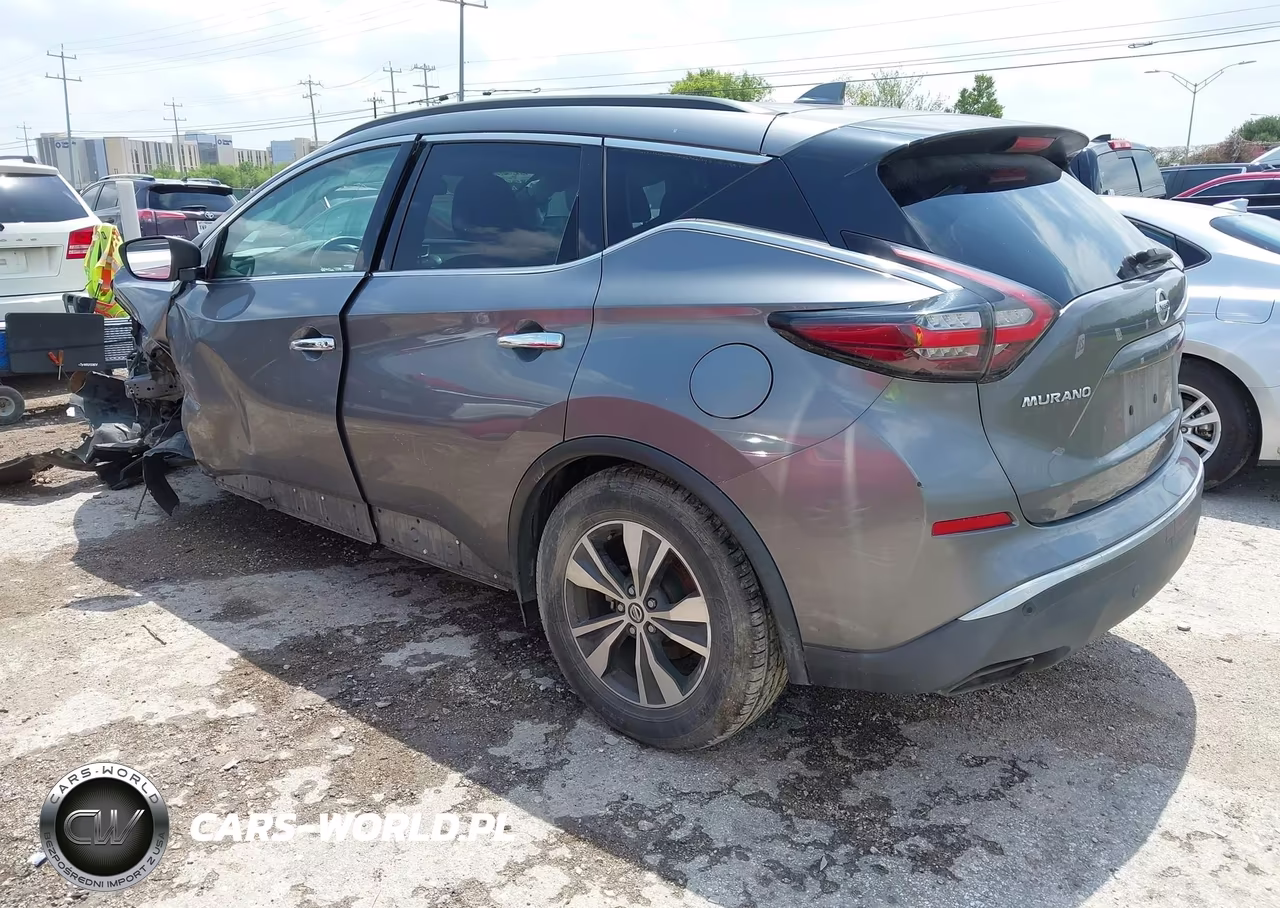 2021 Nissan Murano Sv Fwd VIN:5N1AZ2BJ0MC128671 - 3