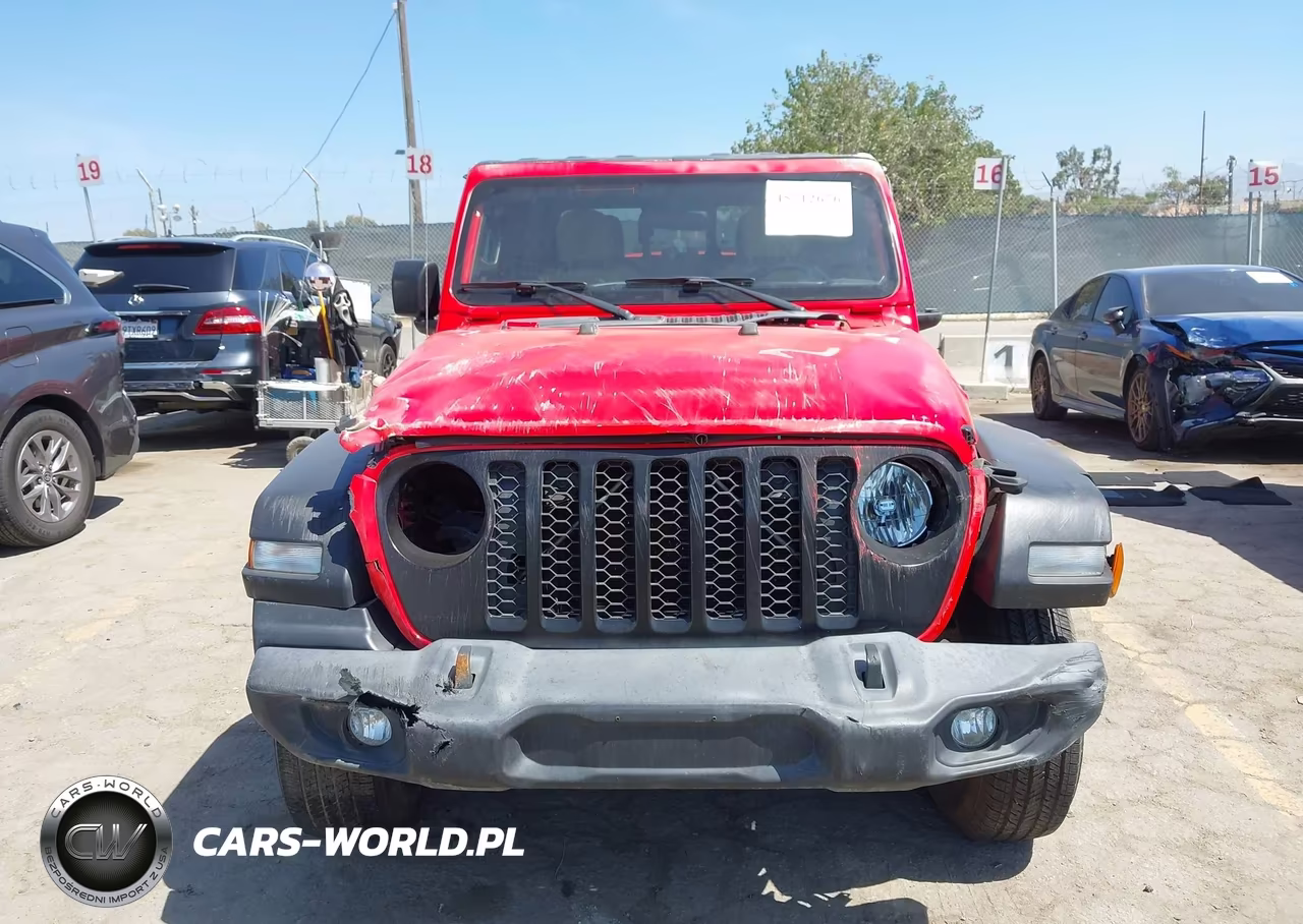 2020 Jeep Gladiator Sport VIN:1C6HJTAGXLL108407 - 12