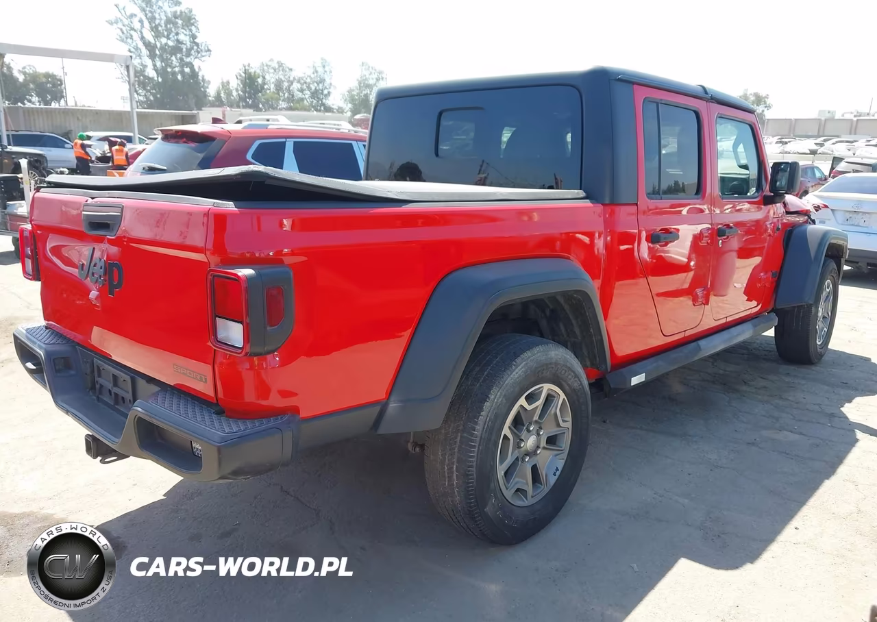 2020 Jeep Gladiator Sport VIN:1C6HJTAGXLL108407 - 4