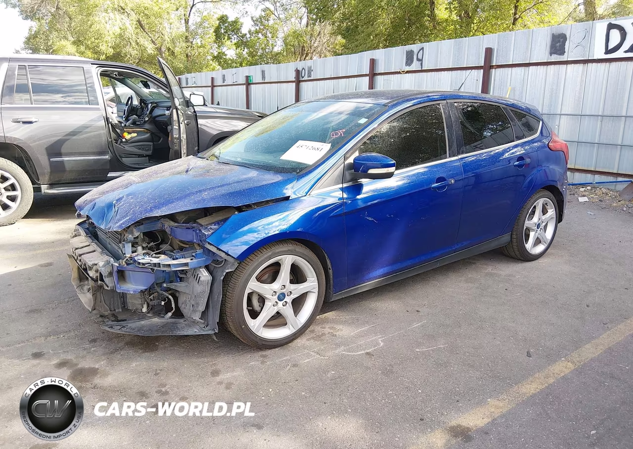 2012 Ford Focus Titanium VIN:1FAHP3N27CL468522 - 2