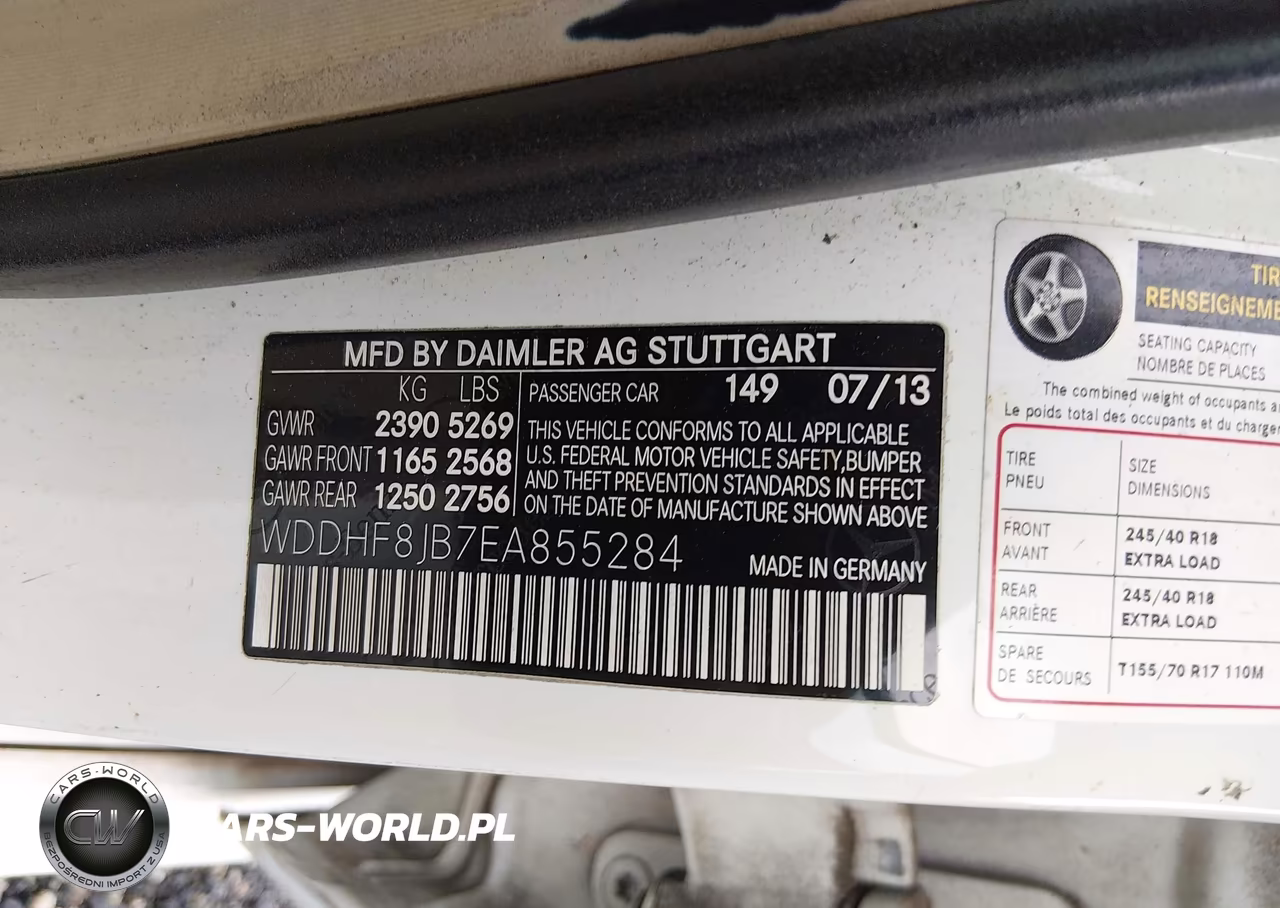 2014 Mercedes-Benz E 350 4Matic VIN:WDDHF8JB7EA855284 - 9
