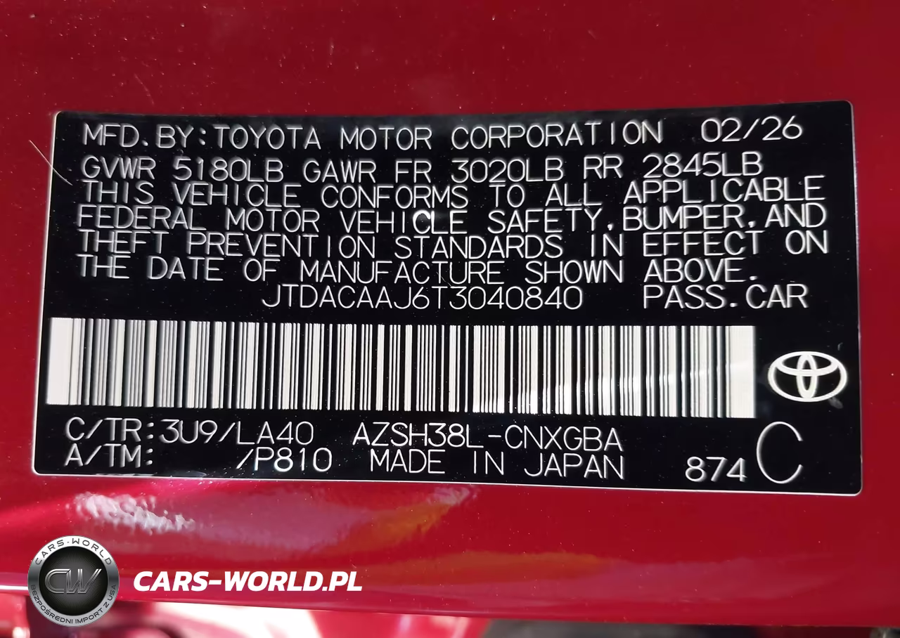 2026 Toyota Crown Signia Limited VIN:JTDACAAJ6T3040840 - 9